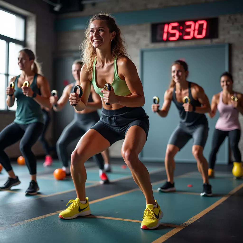 Circuit-training : une méthode conçue pour brûler des calories