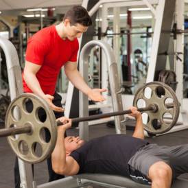 spotter musculation